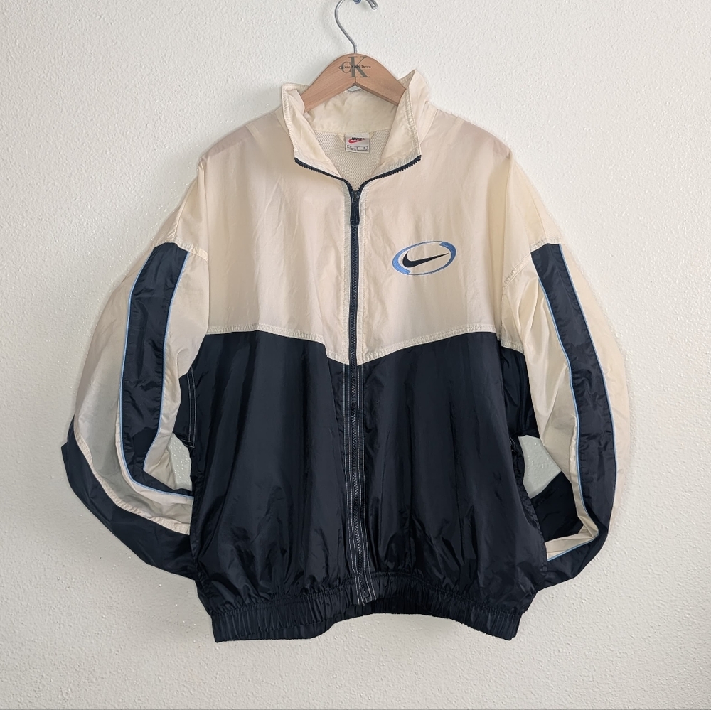 VTG Nike 90s Windbreaker Embroidery Big Logo